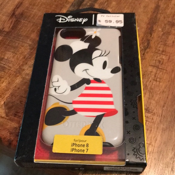 Disney Minnie Mouse cell iPhone case  7/8 - Picture 1 of 9